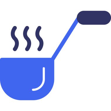 Pan web simgesi, basit vektör illüstrasyonu