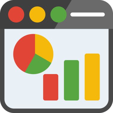 veri analiz vektörü simgesi