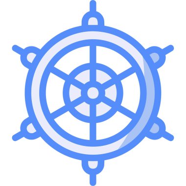 pusula simgesi modadan izole edilmiş arkaplan