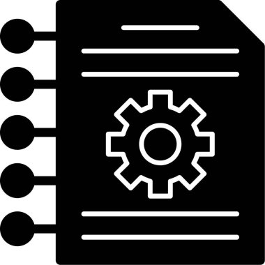 veri ayarı. Web simgesi basit illüstrasyon