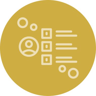 Bir web simgesinin vektör illüstrasyonu