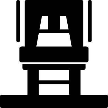 Robot simgesi. Robot kol ikonu. Robotik kol vektör çizimi. Robot kol simgesi. Vektör illüstrasyonu 10