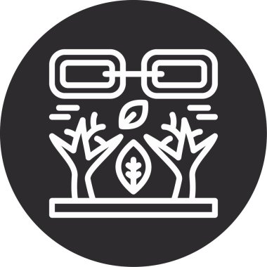 Çelenk ve çiçekli bir kadının vektör çizimi