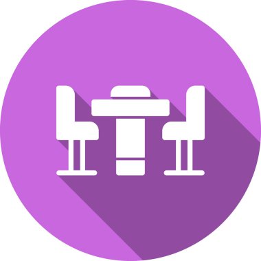 Mobilya simgesinin vektör illüstrasyonu