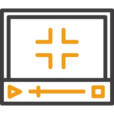 Web Arayüzü vektör çizimi