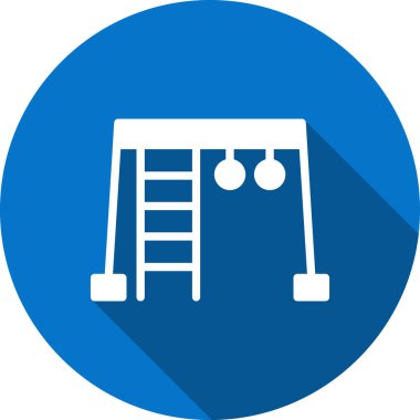 Merdiven düz vektör simgesi