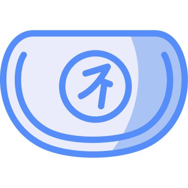 ok yönü konumu simgesi - taslak biçimi