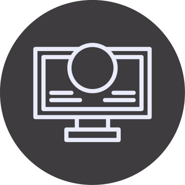 seo modern simgesinin vektör illüstrasyonu