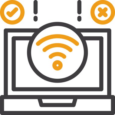 İnternet güvenlik erişim simgesi