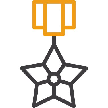 Moda biçimi izole edilmiş arkaplan yıldız simgesi