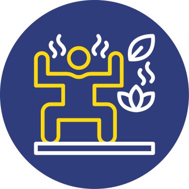 İnsan simgesinin vektör illüstrasyonu