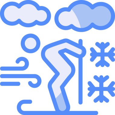 kış hava durumu kar simgesi