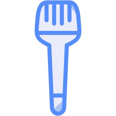 fırça simgesi, vektör illüstrasyon tasarımı