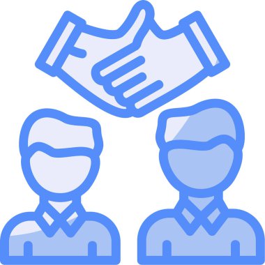 iş ortaklığı anlaşma simgesi