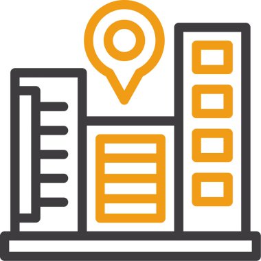 iş yeri konumu simgesi