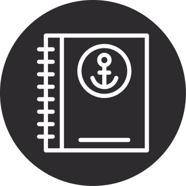 Modern simgenin vektör illüstrasyonu