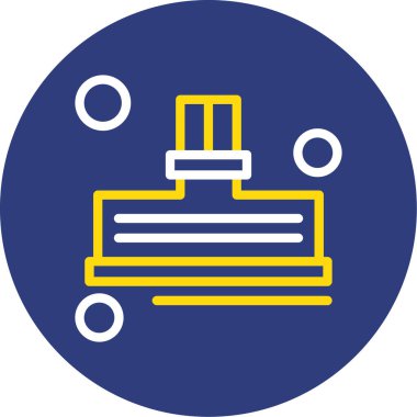 Modern b 'nin vektör illüstrasyonu eksik simgesi