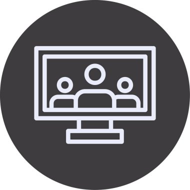 Seo simgesinin vektör illüstrasyonu