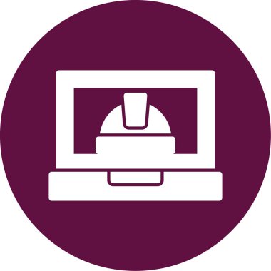 vektör dizüstü simgesi illüstrasyonu