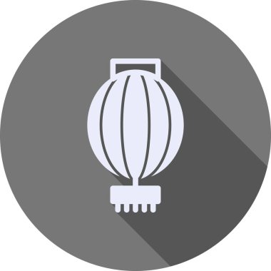 vektör Çin fener simgesi