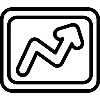 grafik grafik simgesi, özet biçimi