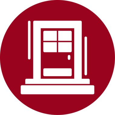 Bir binanın vektör illüstrasyonu