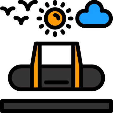 Seo simgesinin vektör illüstrasyonu