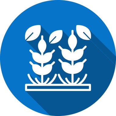 bitki simgesi vektör illüstrasyonu