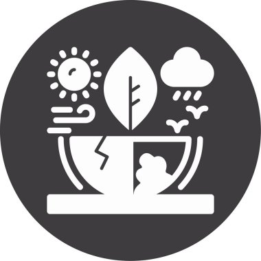 Vektör Ağacı Simgesi illüstrasyonu