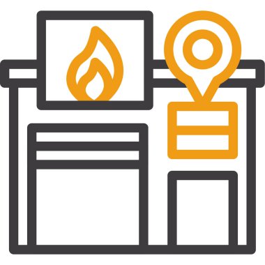 seo modern simgesinin vektör illüstrasyonu