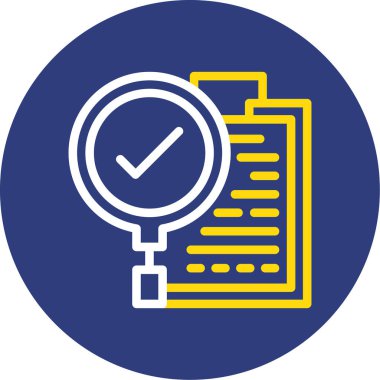 kontrol listesi simgesi vektör illüstrasyonu