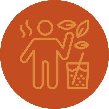 kahve fincanı ikonu vektör illüstrasyonu