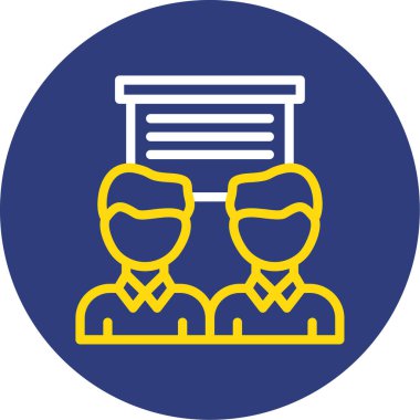 İnsan simgesinin vektör illüstrasyonu