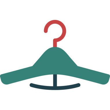 askı simgesi vektör illüstrasyonu