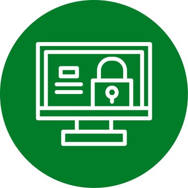 Modern b 'nin vektör illüstrasyonu kilit simgesinden yoksun