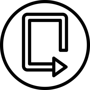 ok simgesi vektör illüstrasyonu