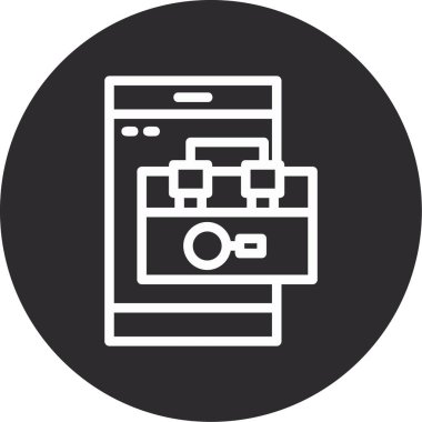 Web tasarım vektör çizgisi simgesi