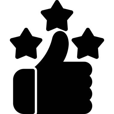 Başparmak yukarı. Basit tasarım