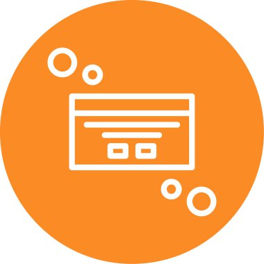 Vektör illüstrasyonu, seo modern simge