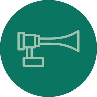 Hoparlör simgesinin vektör çizimi