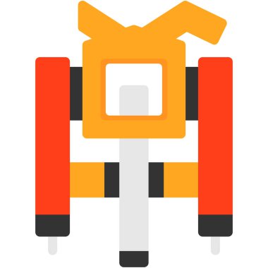 dağıtım simgesi. Web için basit iletim vektör simgeleri illüstrasyonu