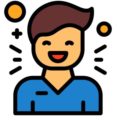 Avatar çocuk simgesi - taslak biçimi