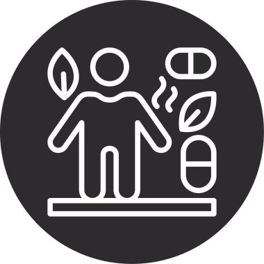 Tekerlekli sandalyedeki bir adamın vektör çizimi