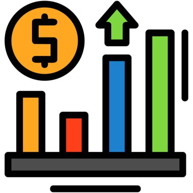 büyüme grafiği simgesi