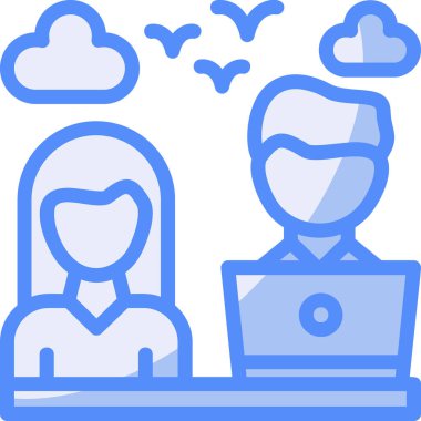 bulut hesaplama ağı simgesi