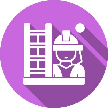 Modern yapı simgesinin vektör illüstrasyonu