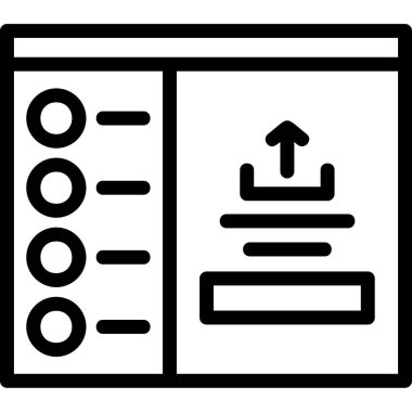 kitap web simgesi basit tasarım