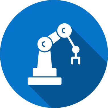 Projeniz için vektör robotik kol simgesi