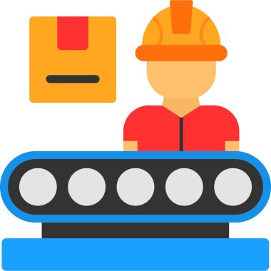 inşaat başlığı vektör simgesi