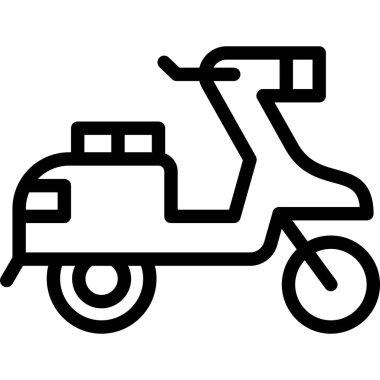 Motosiklet simgesi, taslak biçimi